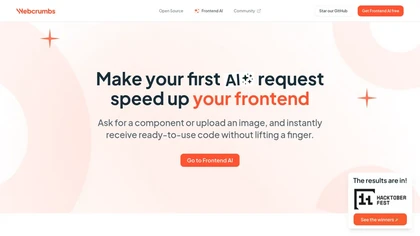 Webcrumbs Frontend AI